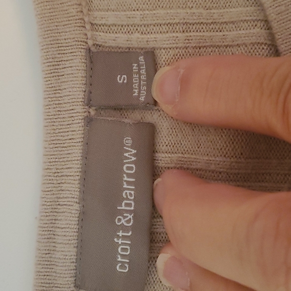 croft & barrow Woman's 1pc Sweater EUC - Picture 2 of 7